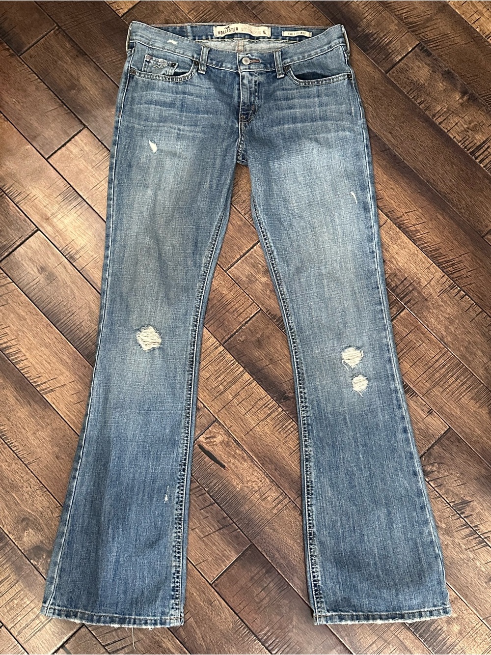 Hollister Distressed Cali Flare Jeans